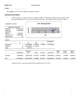 ORMS 3310 Ch 12 Practice