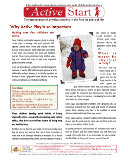 Active Start - Sport for Life