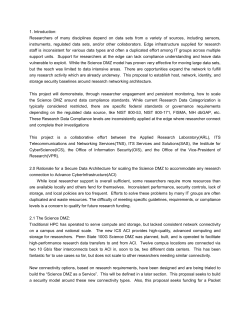 CICI: Secure and Resilient Architecture: Building