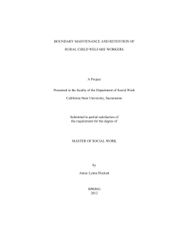 Compassion Satisfaction - Sacramento