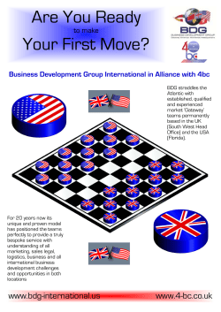 Are You Ready Your First Move?