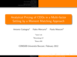 Analytical Pricing of CDOs in a Multi-factor Setting by a