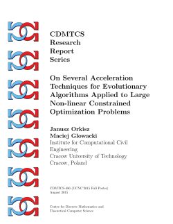 CDMTCS Research Report Series On Several Acceleration