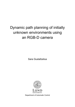 Dynamic path planning of initially unknown environments using an