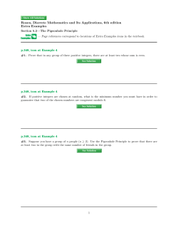Extra Examples