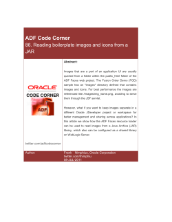 ADF Code Corner: Reading images and icons from a JAR