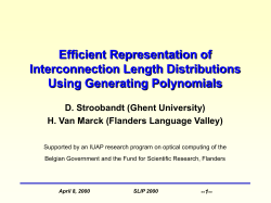 Optics and the CMOS Interconnection Problem A Systems and