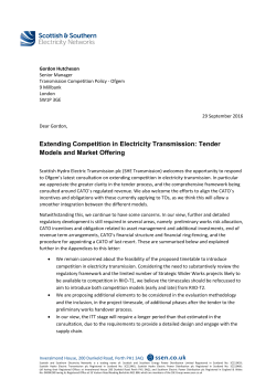 ssen.co.uk Extending Competition in Electricity Transmission