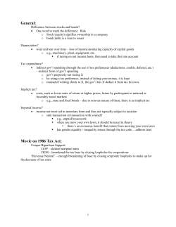 Imputed income?