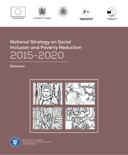 National Strategy on Social Inclusion and Poverty Reduction