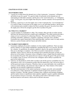 chapter 10 study guide