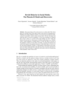 Revisit Behavior in Social Media: The Phoenix