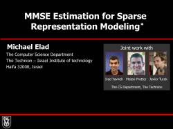 Estimation point of view to Sparse-Land