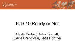 ICD-10 Resident Diagnoses Report