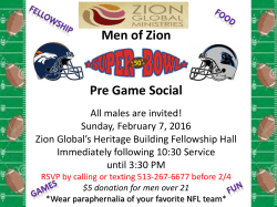 SB PG Flyer 1-27-16 - ZION GLOBAL MINISTRIES