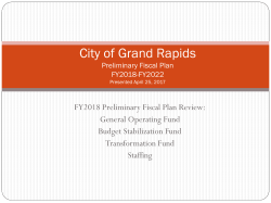 FY2018 April 25th Budget PP