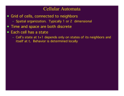 Cellular Automata