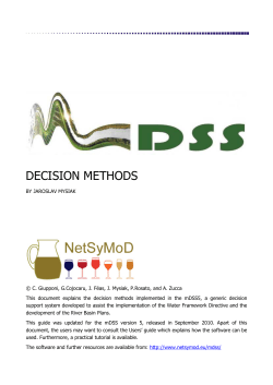 decision methods