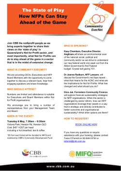 Executive Focus - Community Business Bureau