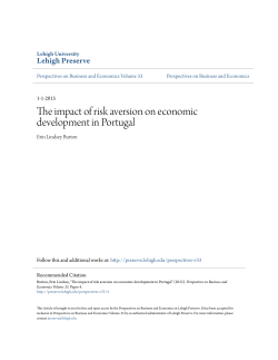 The impact of risk aversion on economic