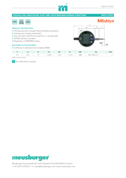 digital dial indicator, 0.001 mm, with min/max range