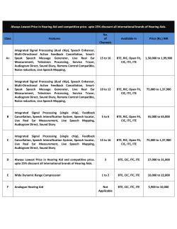 Always Lowest Price in Hearing Aid and competitive price. upto 25
