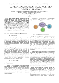 IEEE Paper Template in A4 (V1) - Universiti Teknikal Malaysia