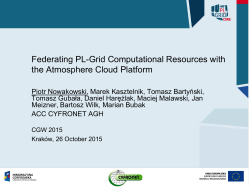 Prezentacja programu PowerPoint - PL-Grid