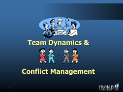 Team Dynamics