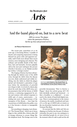 And the band played on, but to a new beat