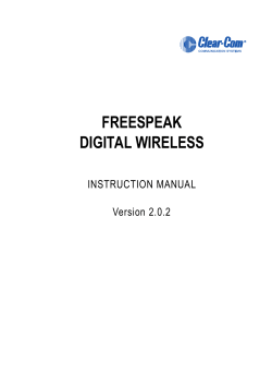 Clear-Com Freespeak