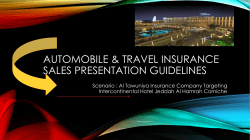 Insurance Sales Presentation Guidelines