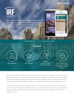 Highlights - event app partner