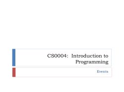 Event Procedure