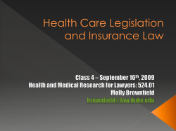 Healthlaw in Cyberspace