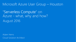 Azure Functions Overview
