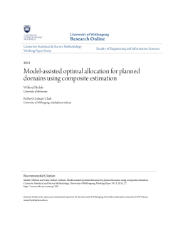 Model-assisted optimal allocation for planned