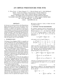 2¨§© § ¤ ¦ i( i © yi-¦"$# (xi) "$# (xi) ¢¤£ =1 2¨§© § ¤ ¦ i( ii( 5