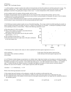Chapter 3 Test Retake Practice