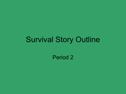Survival Story Outline