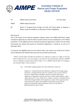 38 - alteration or rescission of rules