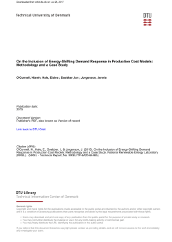 On the Inclusion of Energy-Shifting Demand Response