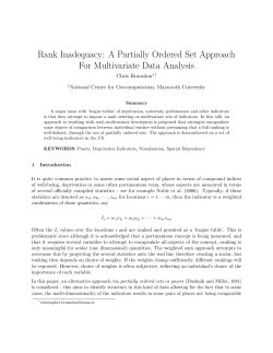 Rank Inadequacy: A Partially Ordered Set Approach For