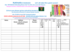 NUTRIMETICS` LIPSTICK DRIVE FUNDRAISER Let`s all
