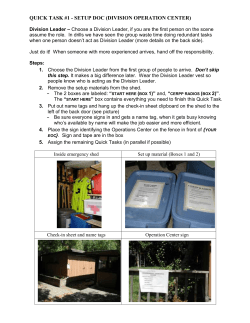QuickTask1_DivisionLeader
