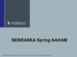 UnitedHealthcareOnline Presentation
