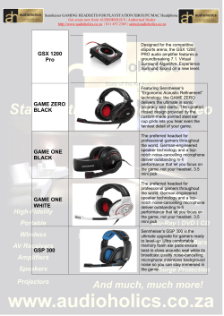 GSX 1200 Pro GAME ZERO BLACK GAME ONE