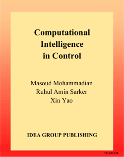 Computational Intelligence in Control