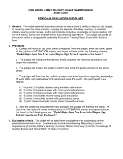 hisd jrotc cadet military qualification board