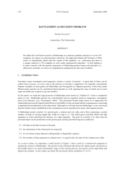 battleships as decision problem